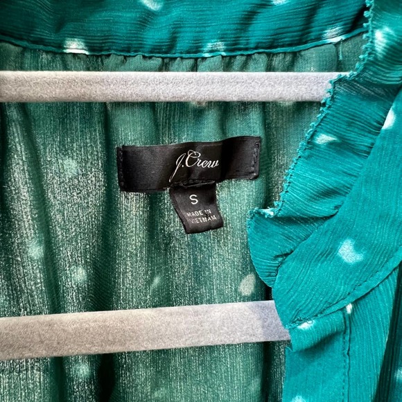 J Crew Polka Dot Top - Picture 2 of 3